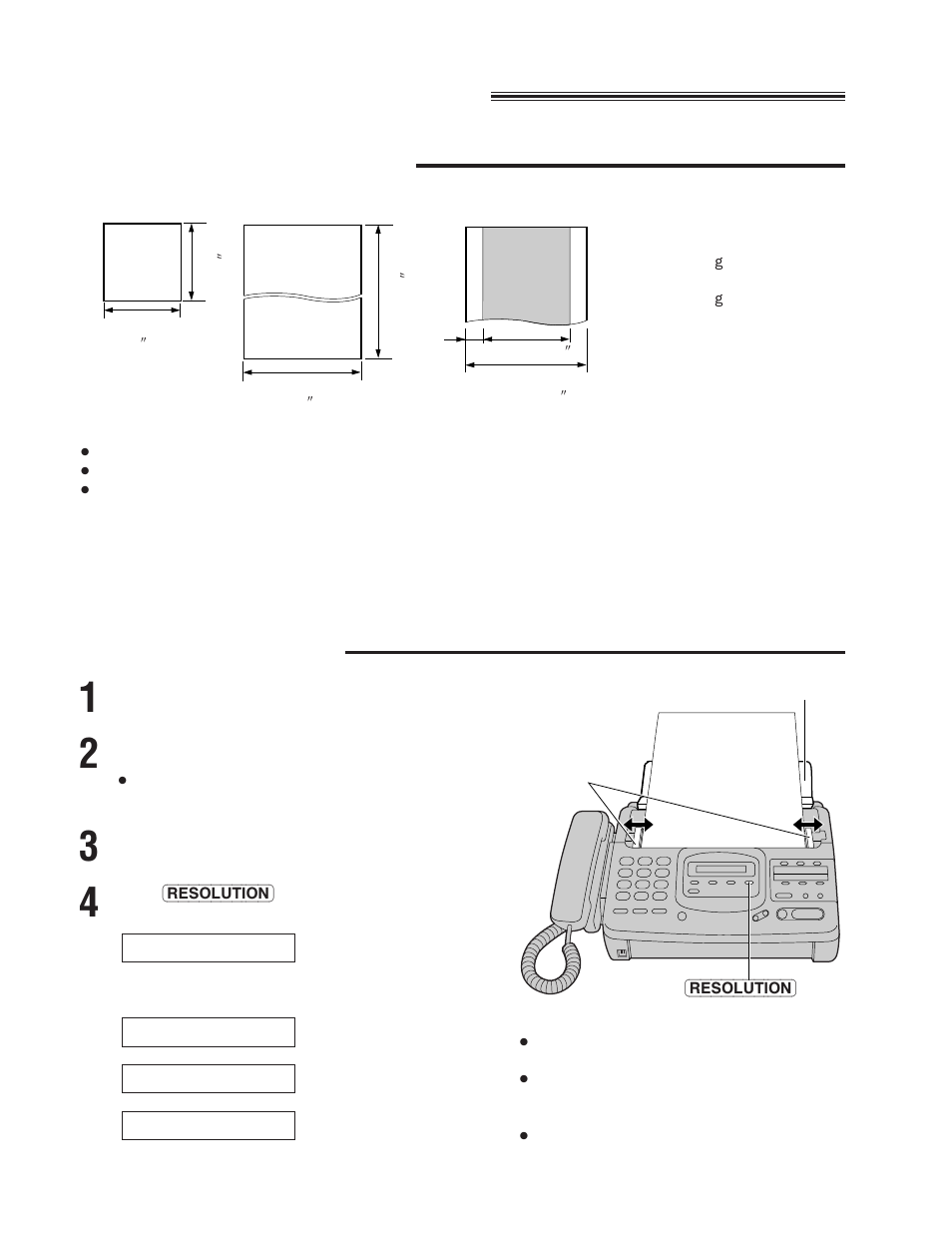 Transmitting documents, Documents you can send, Loading documents | Panasonic KX-F780 User Manual | Page 18 / 80