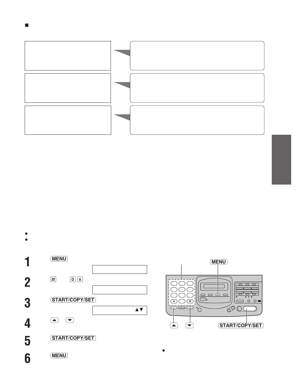 Setting the ans/fax mode ring count | Panasonic KX-F780 User Manual | Page 23 / 80