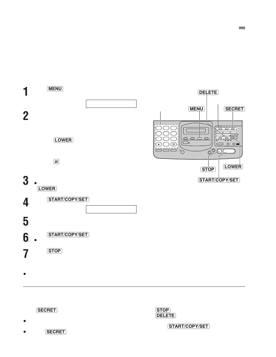 Storing phone numbers for automatic dialing | Panasonic KX-F780 User Manual | Page 32 / 80