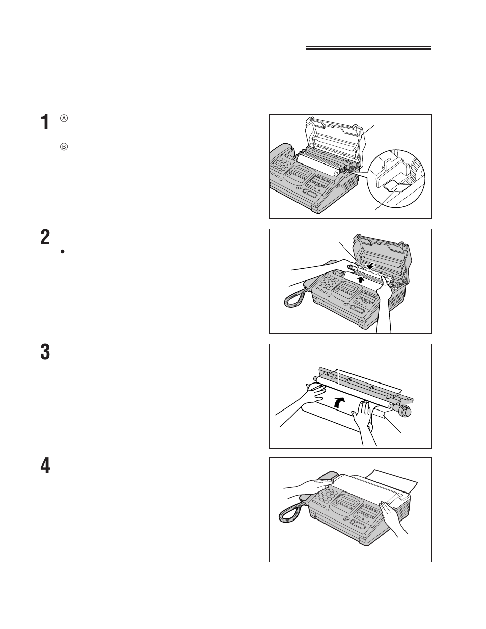 Clearing a recording paper jam | Panasonic KX-F780 User Manual | Page 68 / 80