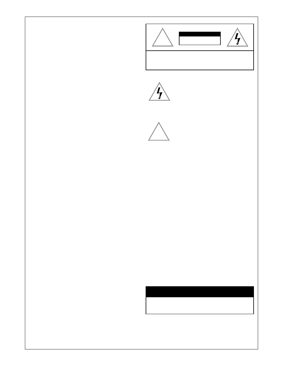 Panasonic technical support | Panasonic VIDEOLARM PCF1 User Manual | Page 3 / 3