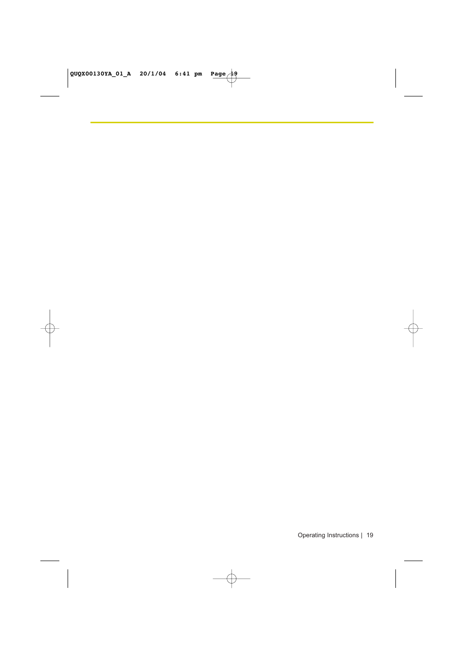 Panasonic KX-A272 User Manual | Page 19 / 20