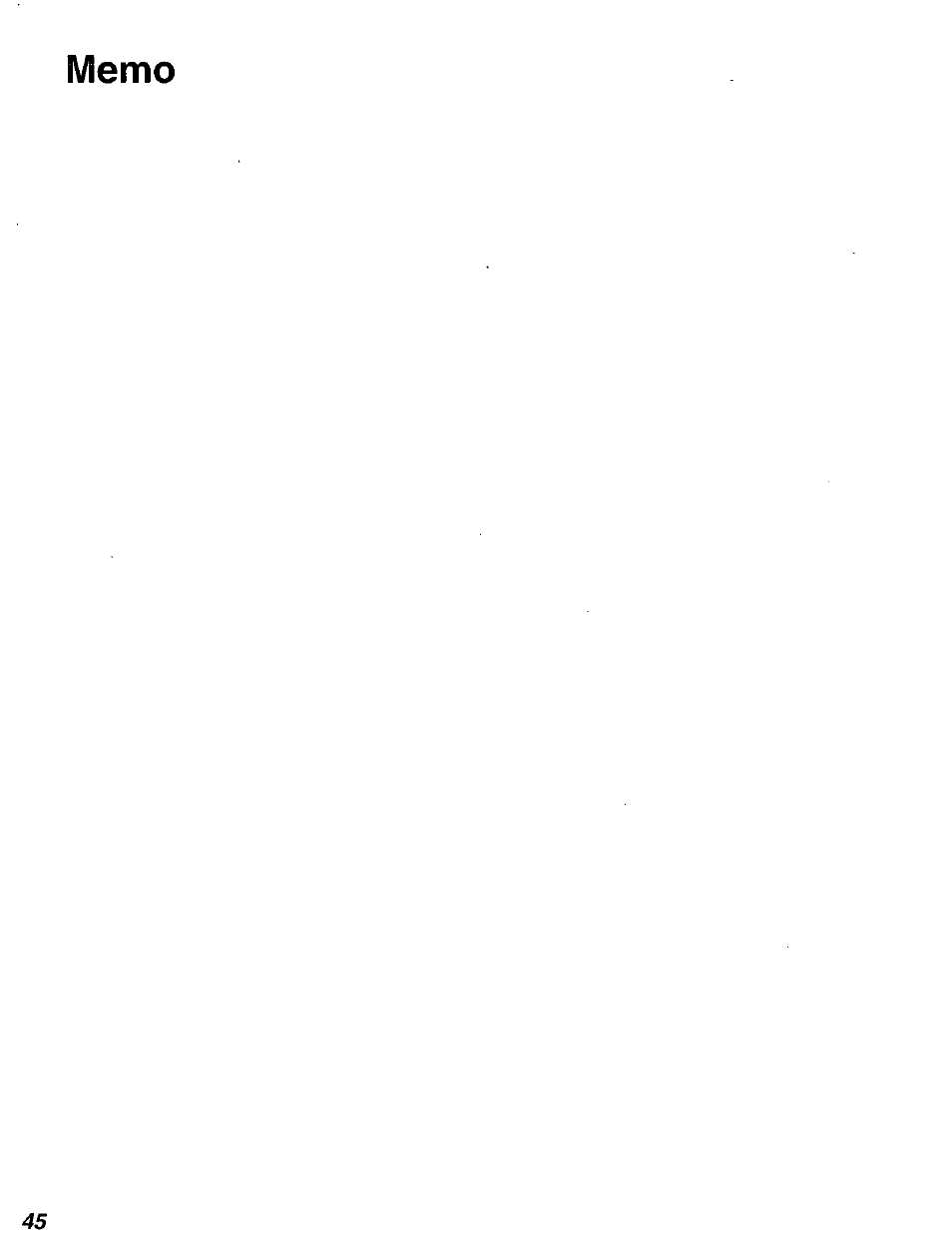 Panasonic DT2750MS User Manual | Page 46 / 48