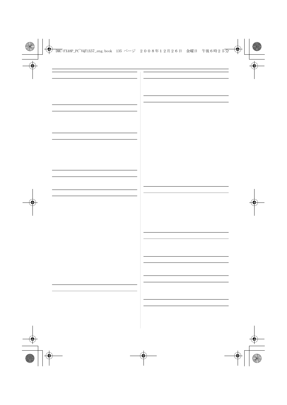 Panasonic DMC-FX48 User Manual | Page 135 / 136