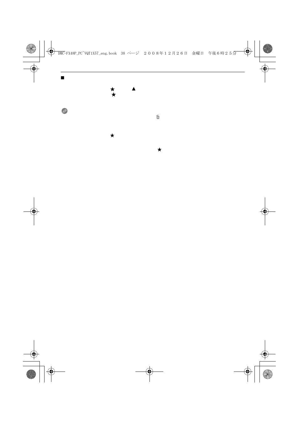 Panasonic DMC-FX48 User Manual | Page 38 / 136