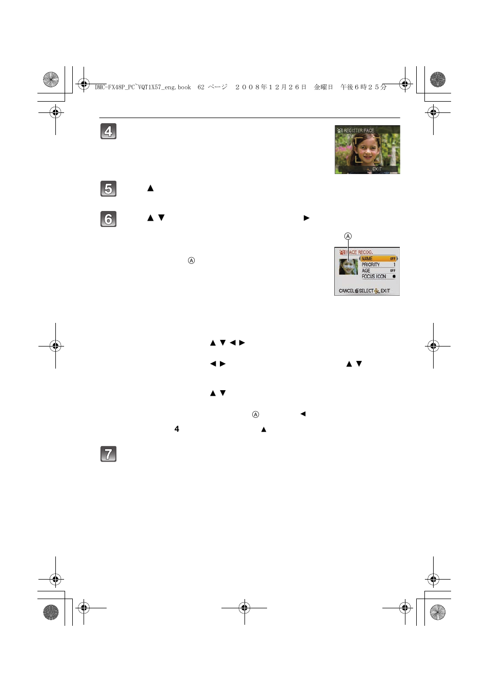 Panasonic DMC-FX48 User Manual | Page 62 / 136