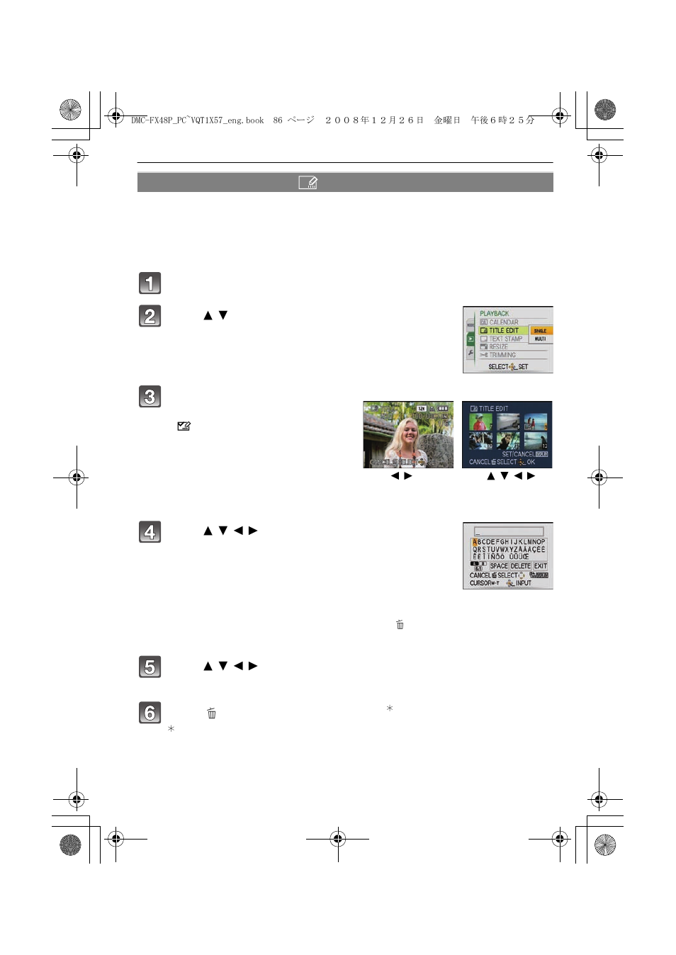 Panasonic DMC-FX48 User Manual | Page 86 / 136