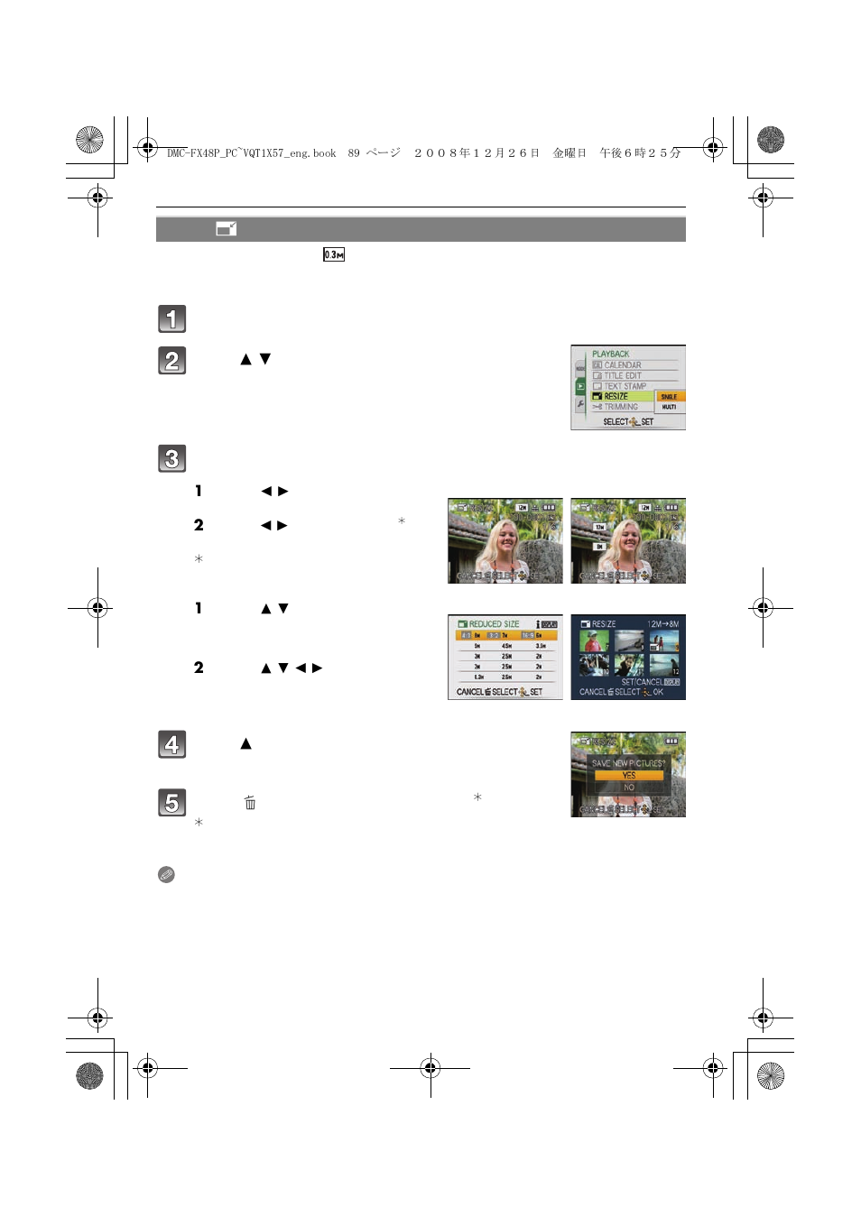 Panasonic DMC-FX48 User Manual | Page 89 / 136