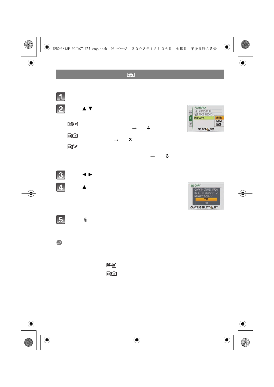 Panasonic DMC-FX48 User Manual | Page 96 / 136
