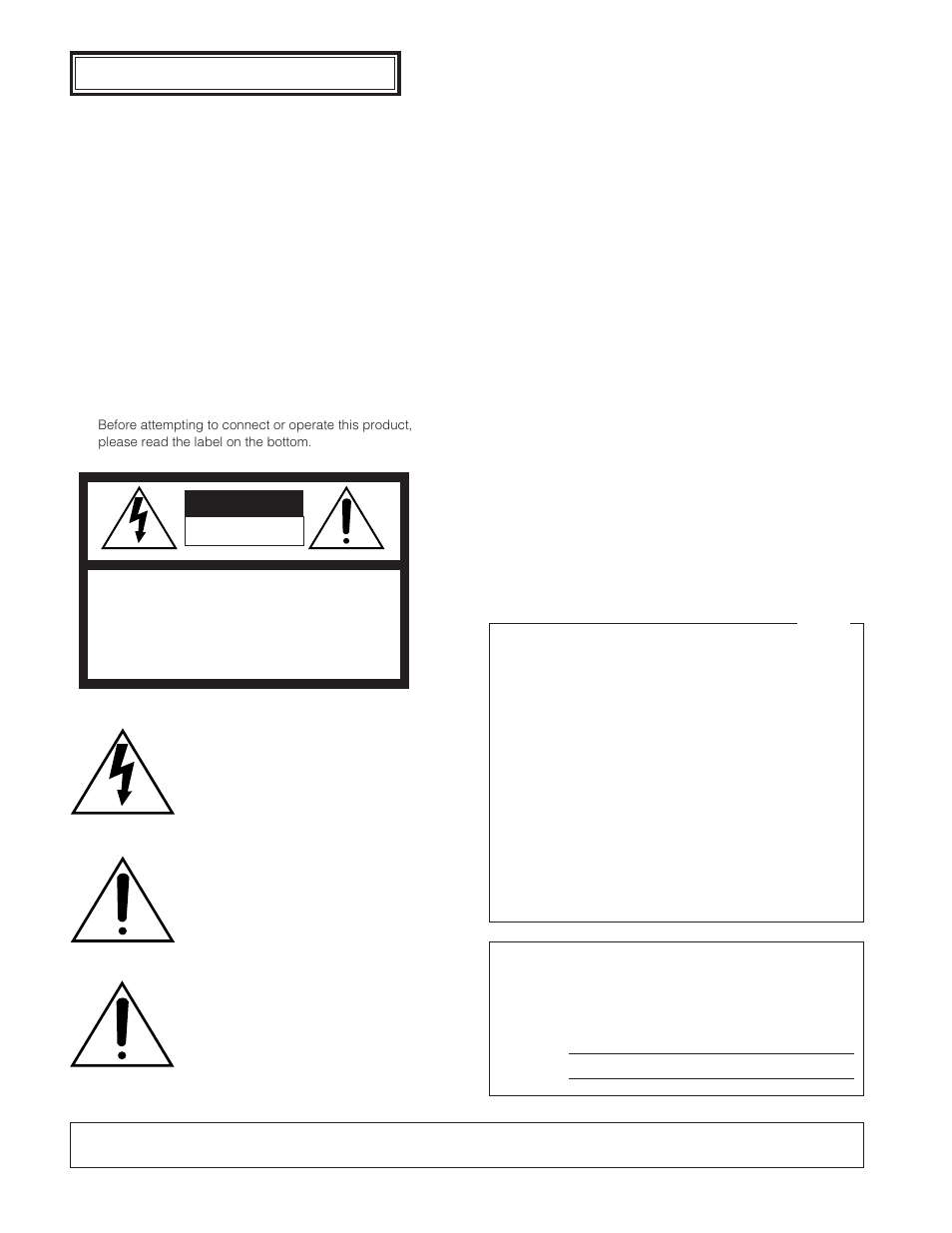 English version, Caution | Panasonic WJ-SX 150A User Manual | Page 2 / 220