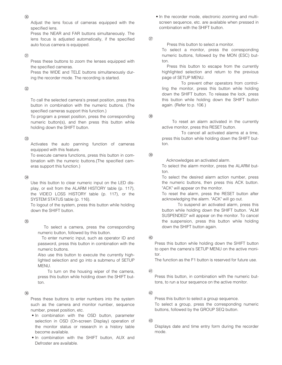 Panasonic WJ-SX 150A User Manual | Page 26 / 220