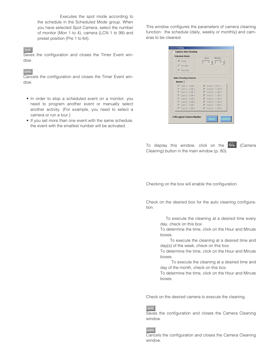 Camera cleaning, How to display, Parameters | Panasonic WJ-SX 150A User Manual | Page 83 / 220