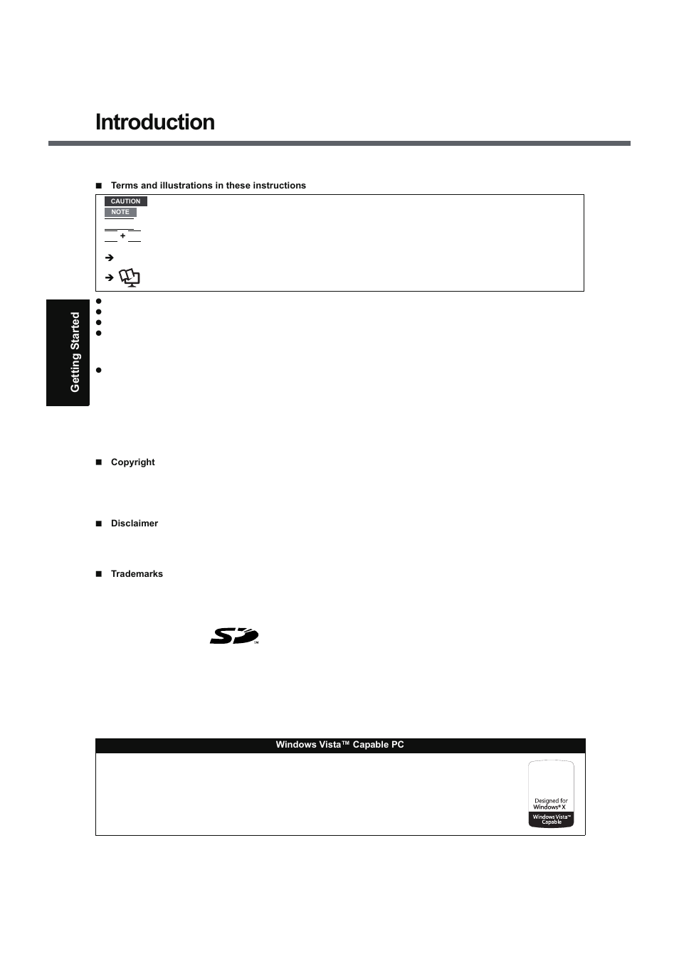 Introduction | Panasonic CF-T5 Series User Manual | Page 2 / 40