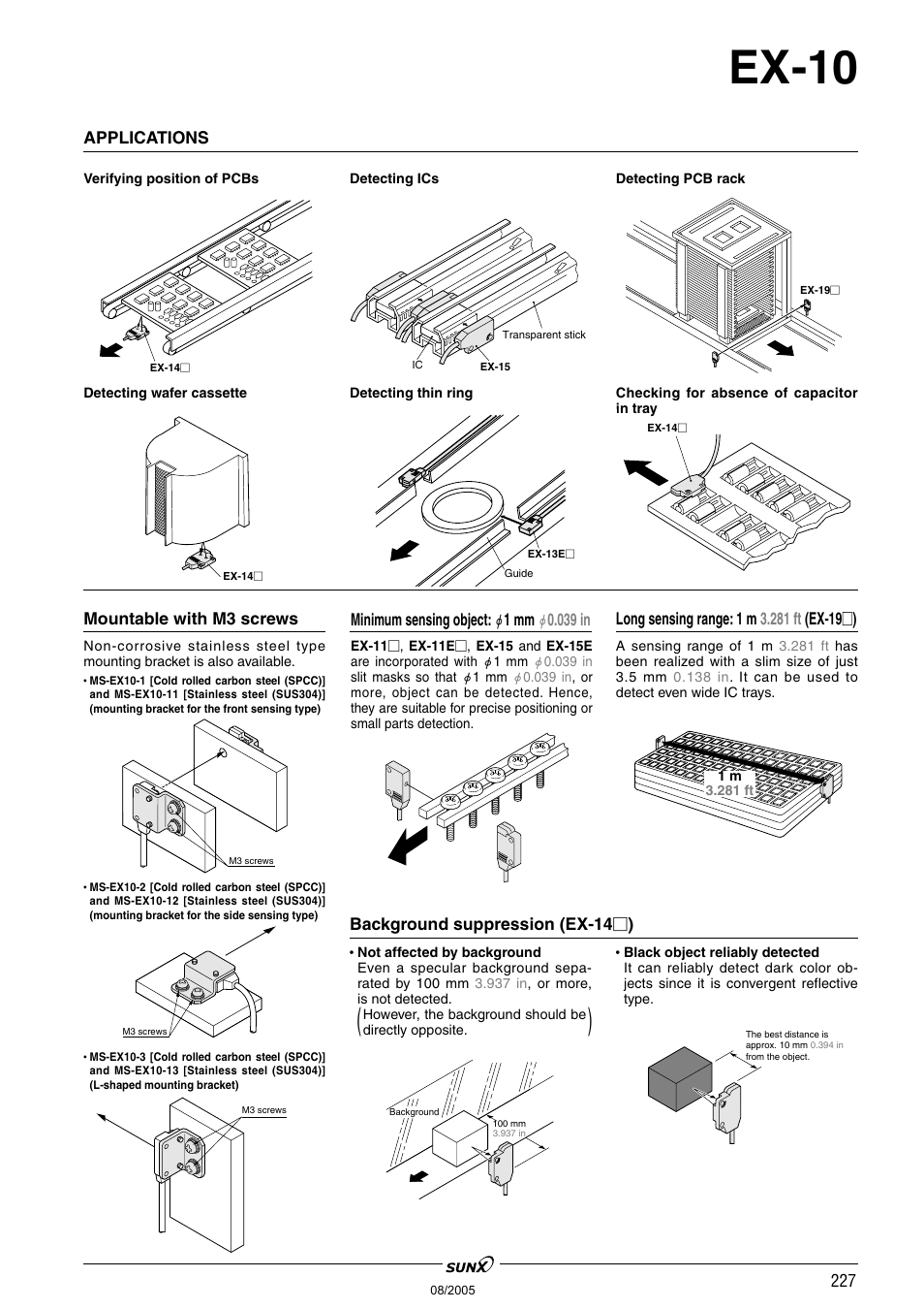 Ex-10 | Panasonic EX-10 Series User Manual | Page 2 / 13