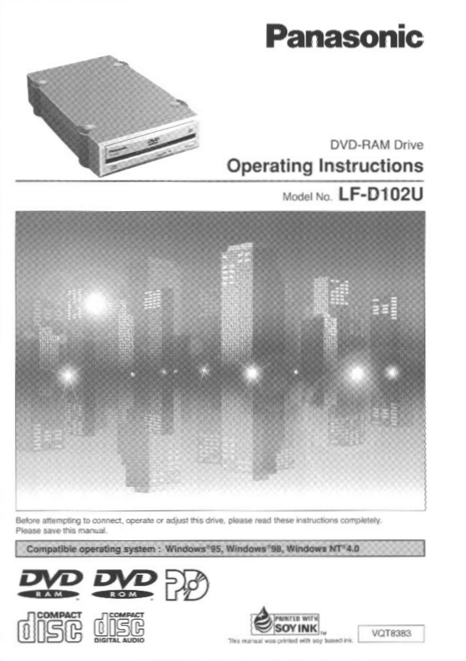 Panasonic LF-D102U User Manual | 40 pages