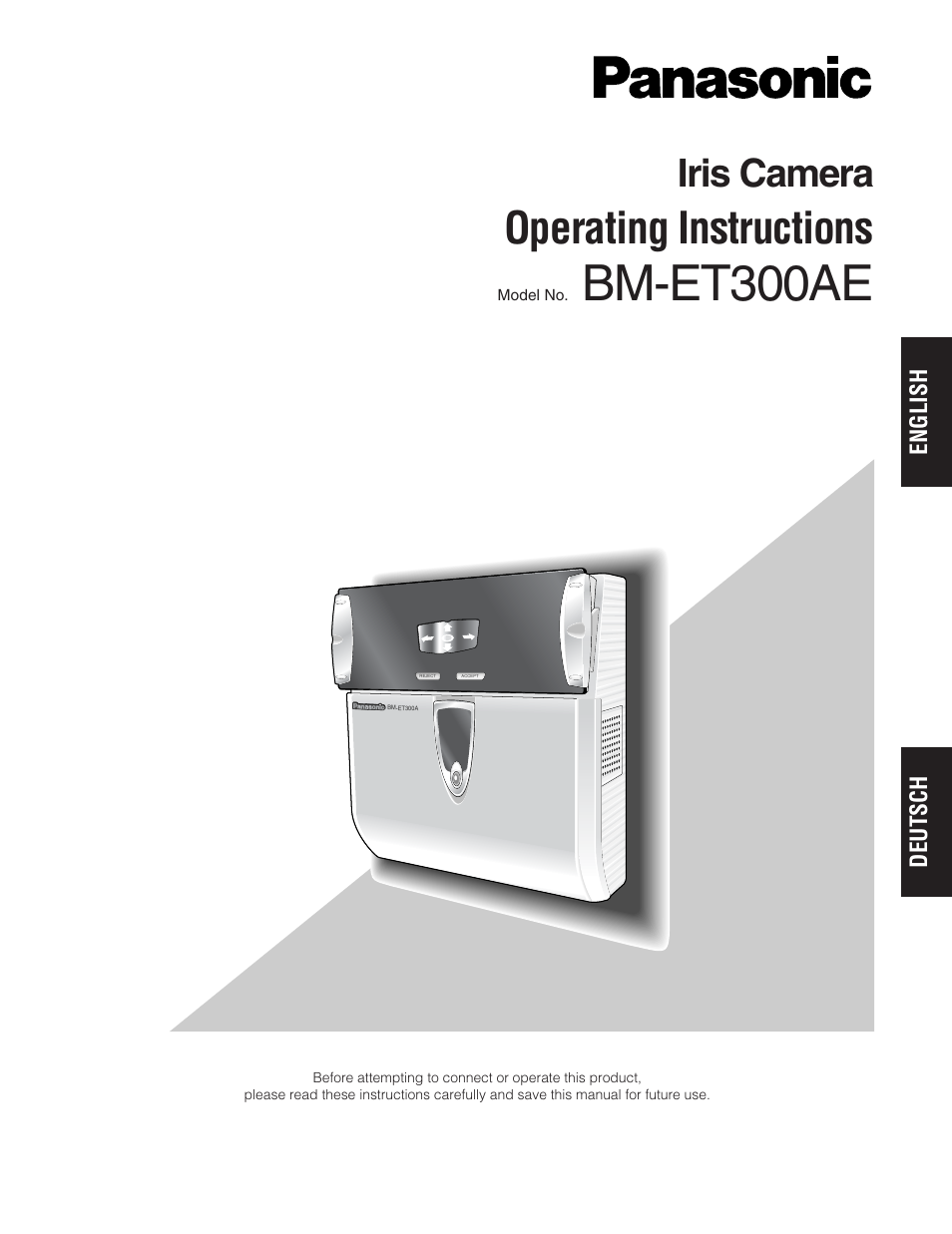 Panasonic BM-ET300AE User Manual | 35 pages