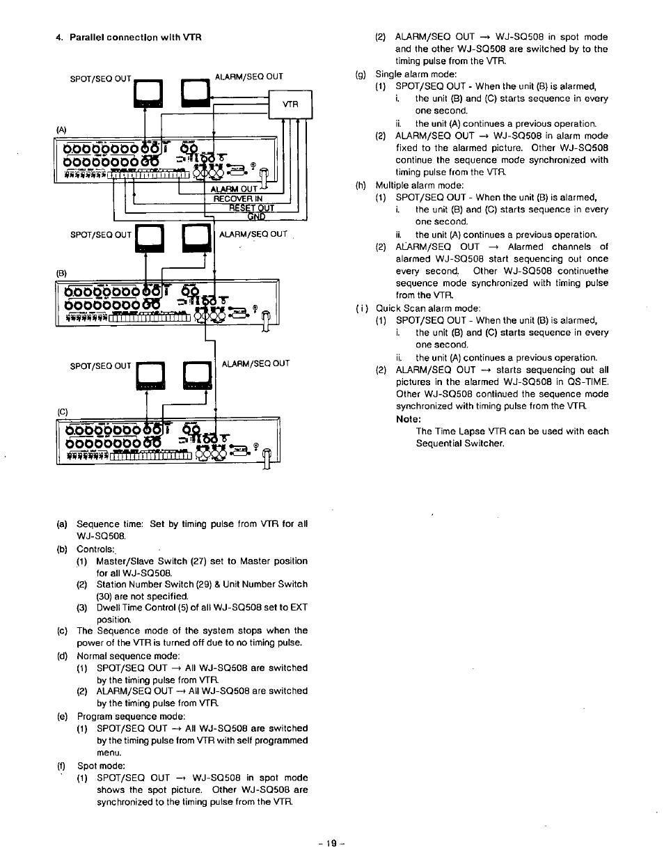 6006600b5o, Doooooobs, O.ood6oo6$oir | Panasonic WJ-SQ508 User Manual | Page 19 / 29