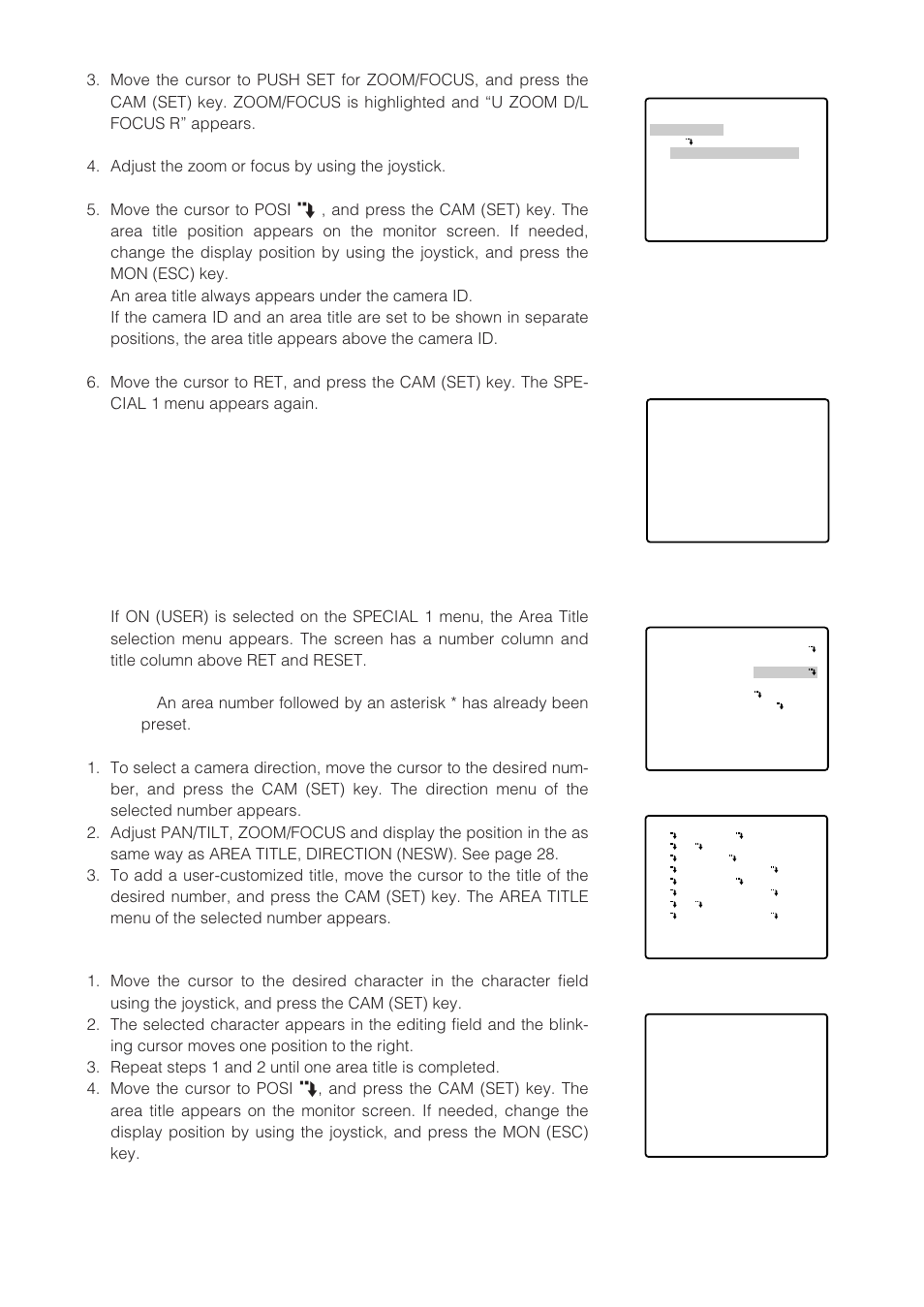 Panasonic WV-CW864 User Manual | Page 28 / 60