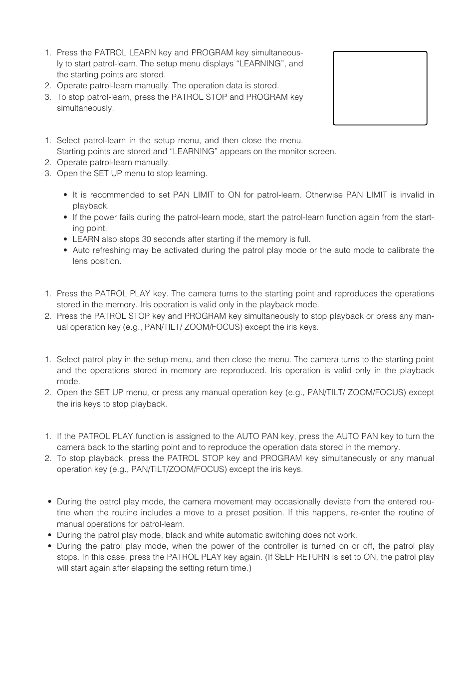 Panasonic WV-CW864 User Manual | Page 30 / 60