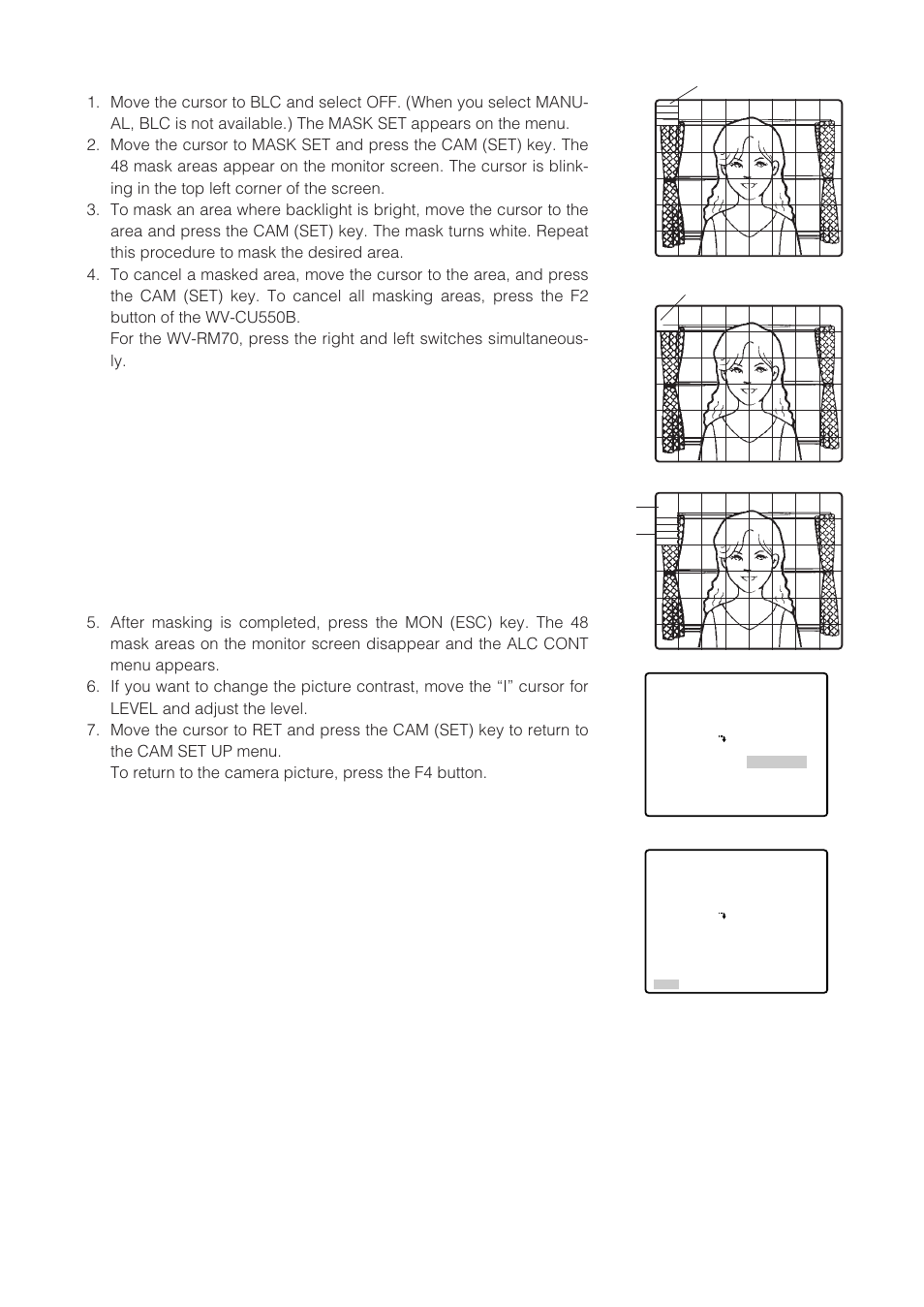 Panasonic WV-CW864 User Manual | Page 37 / 60