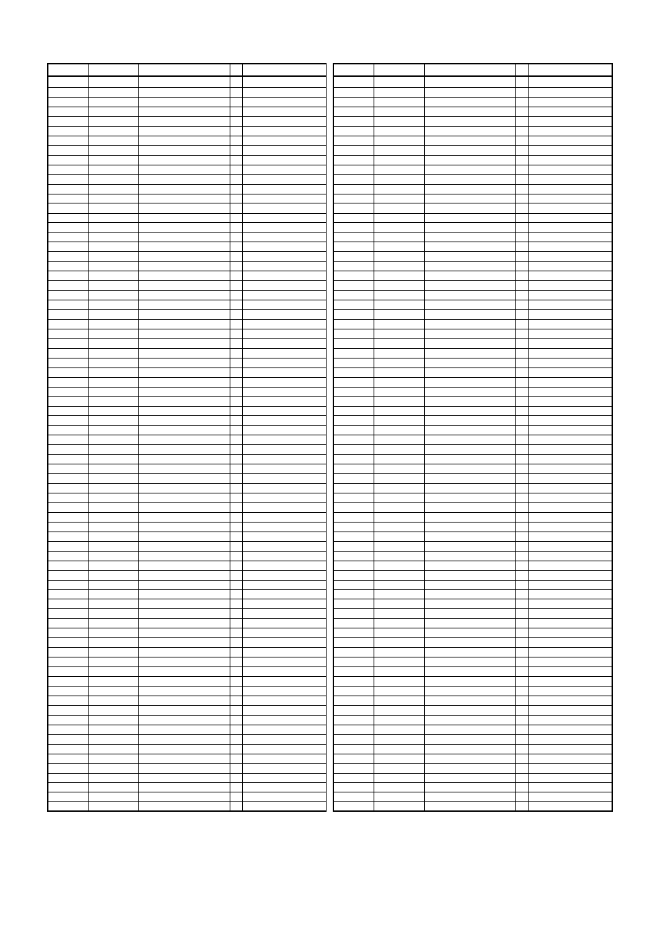 List, Prt-2 | Panasonic AW-PH405 User Manual | Page 3 / 5