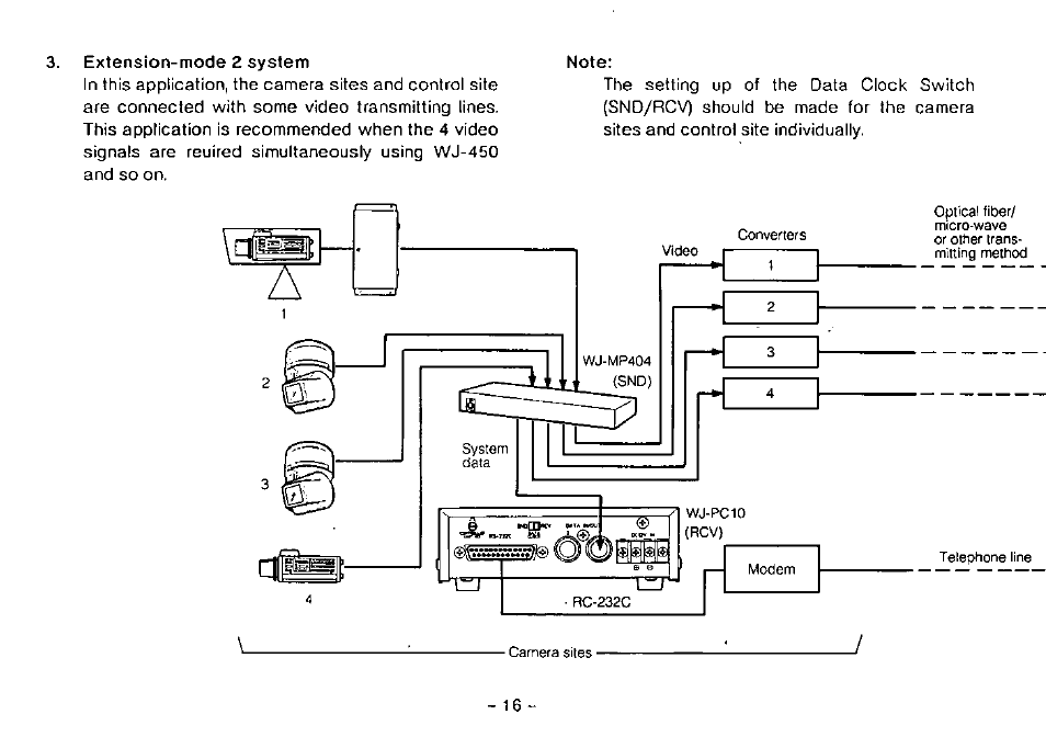 Panasonic WJ-PC10 User Manual | Page 18 / 24