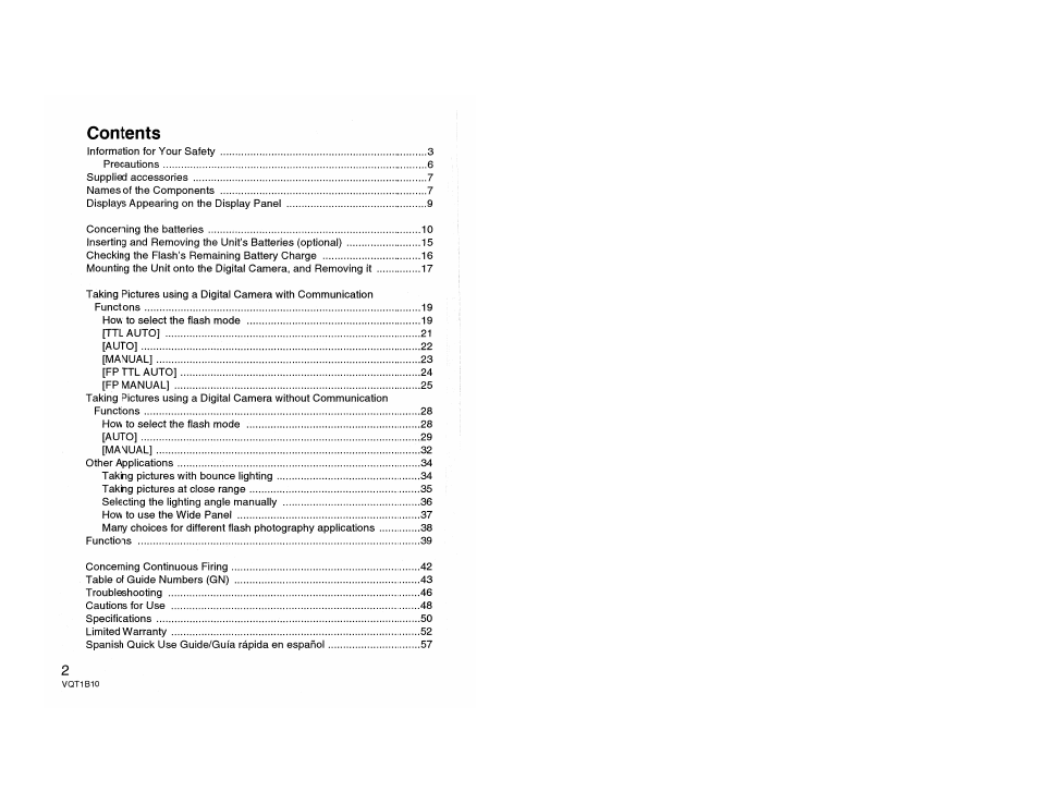 Panasonic LUMIX DMW-FL360 User Manual | Page 2 / 60