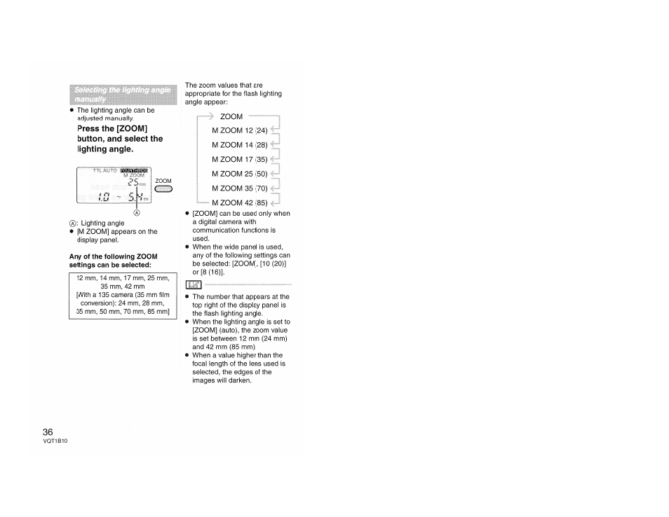 Panasonic LUMIX DMW-FL360 User Manual | Page 36 / 60