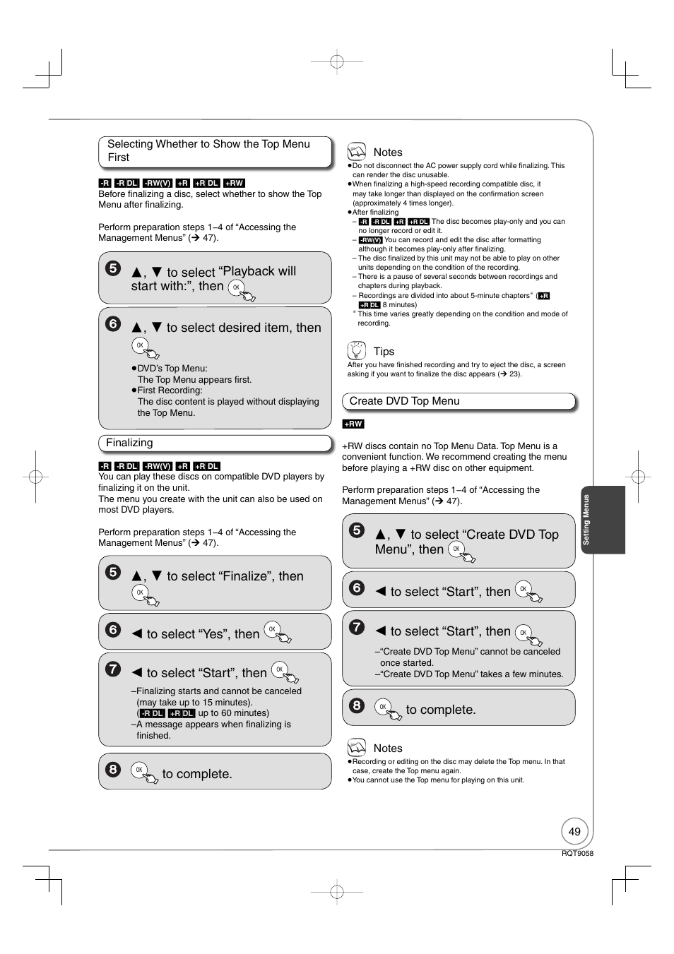 Panasonic DIGA DMR-EA38V User Manual | Page 49 / 92