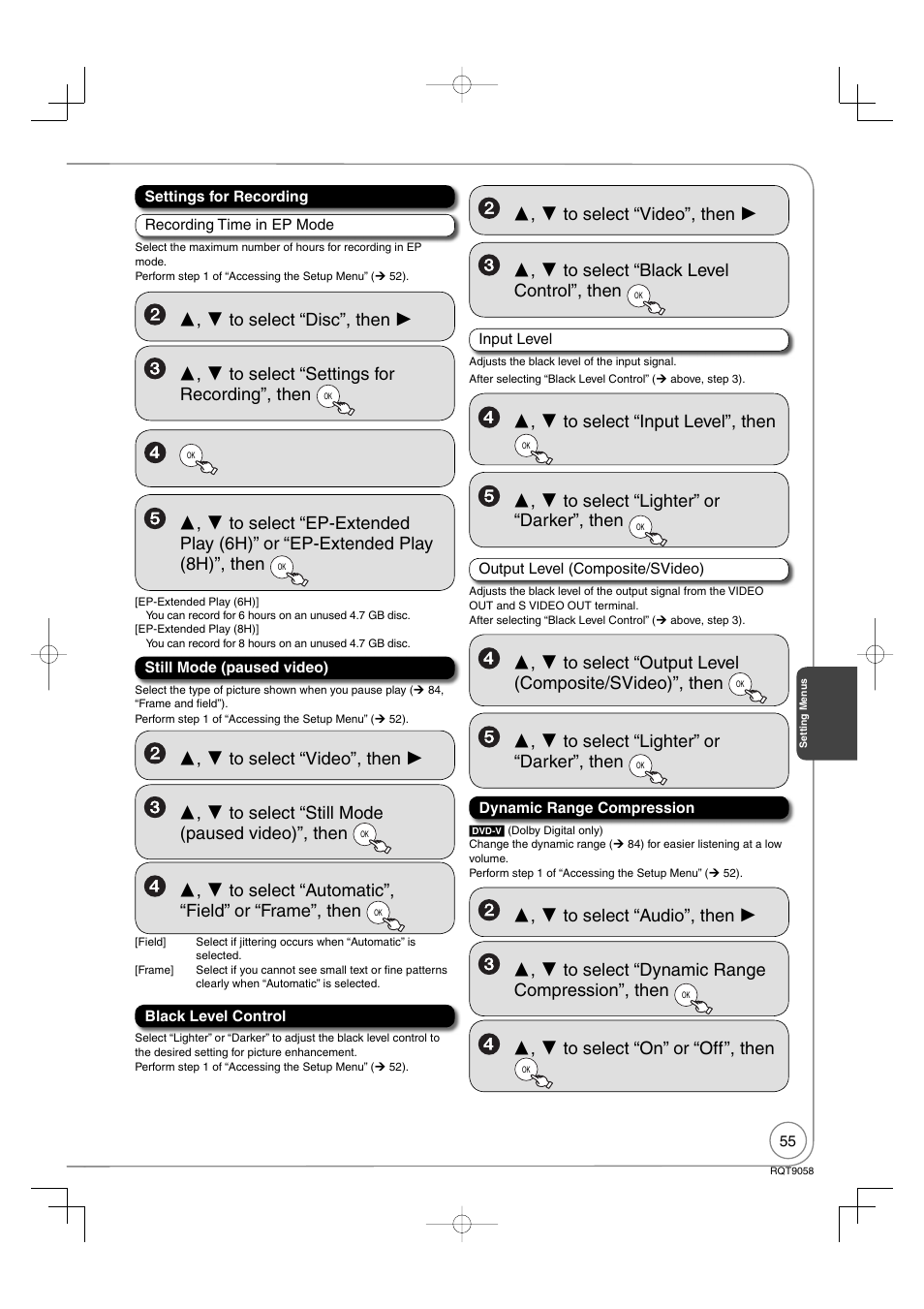 Panasonic DIGA DMR-EA38V User Manual | Page 55 / 92