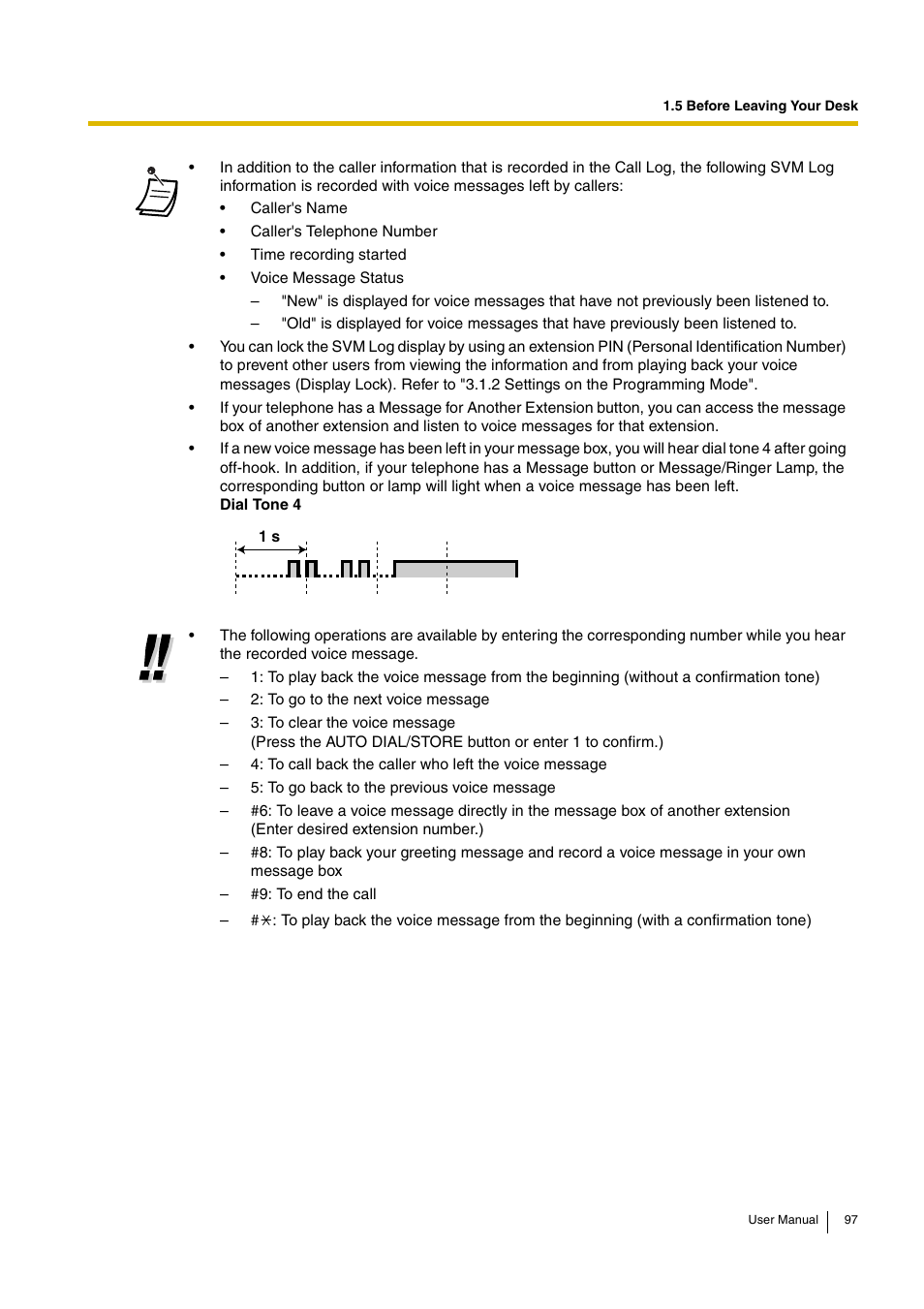 Panasonic HYBRID IP-PBX KX-TDA30 User Manual | Page 97 / 232