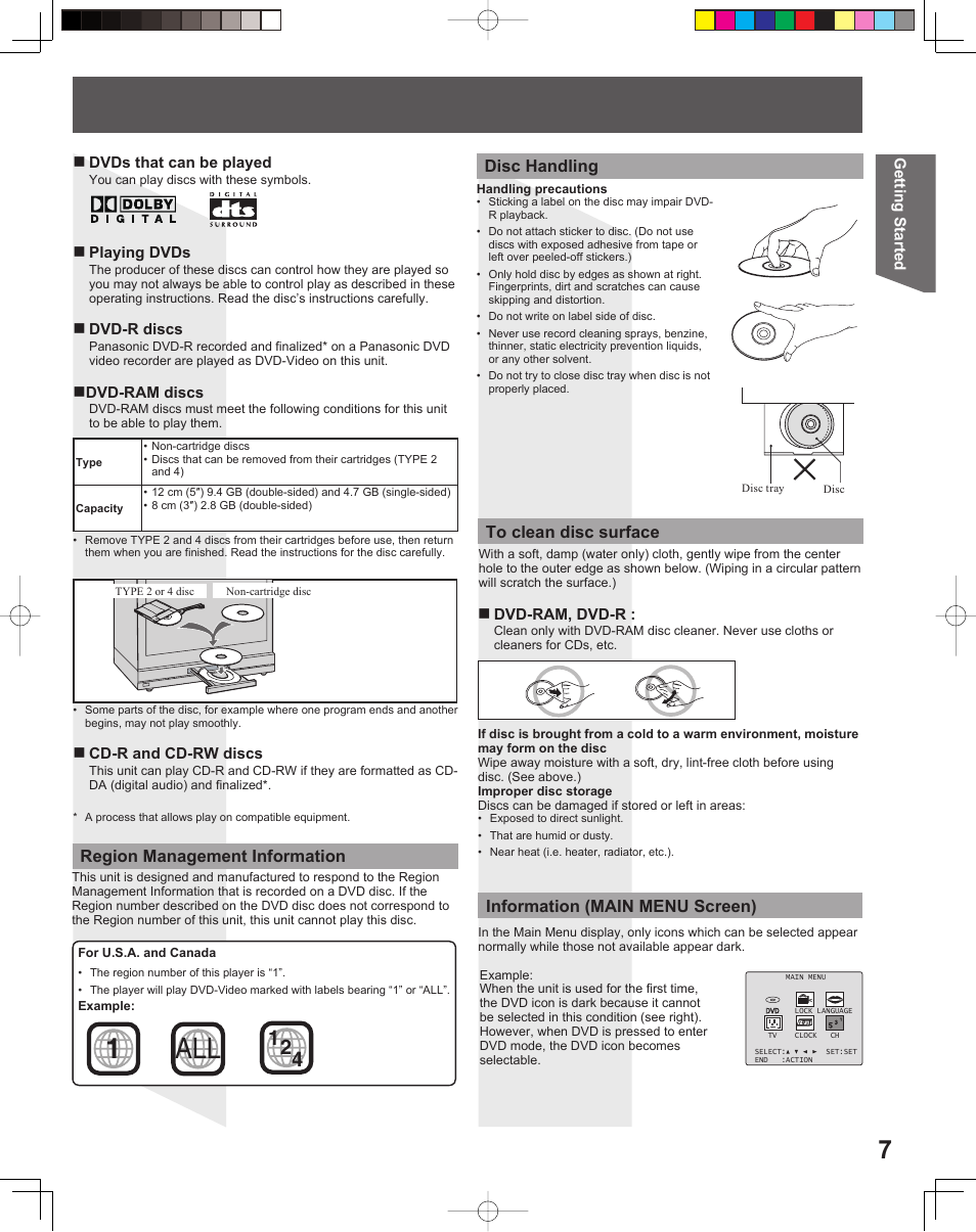 Panasonic PV-27DF5 User Manual | Page 7 / 56