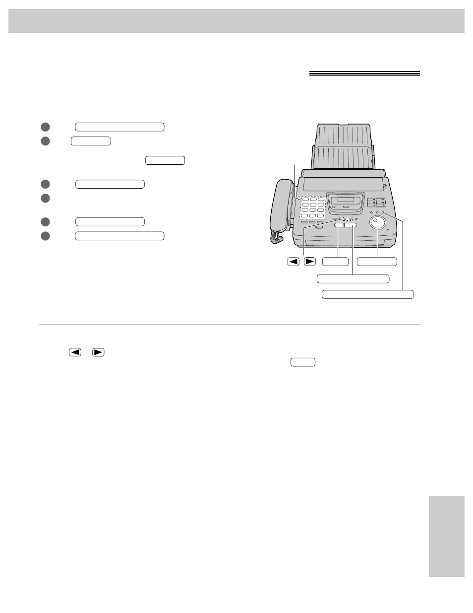 Para corregir un error, Para borrar un carácter | Panasonic KX-FP250 User Manual | Page 103 / 112