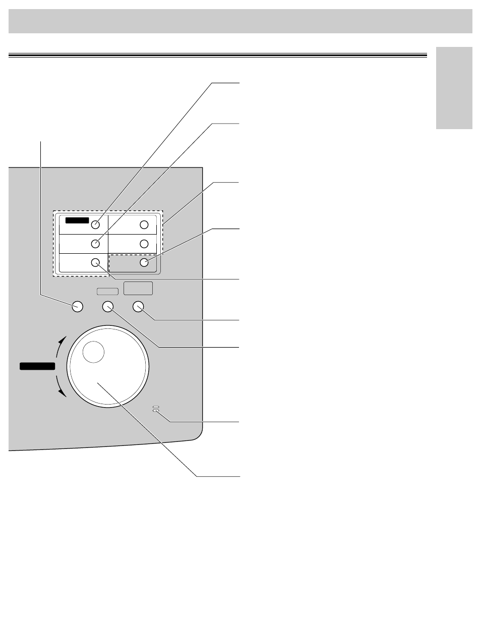 Finding the controls, Used to select a resolution (p. 41), Used as command keys (p. 27, 35) | Used to initiate or exit programming, Used to search for a stored name (p. 39, 43), Used to confirm a stored telephone number (p. 39) | Panasonic KX-FP250 User Manual | Page 17 / 112