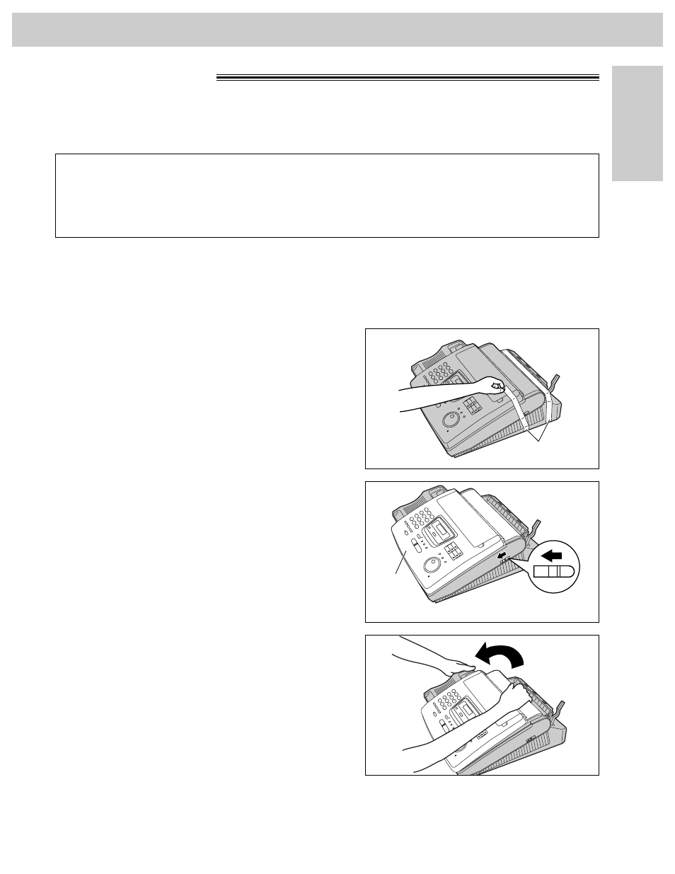 Setup, Film cartridge | Panasonic KX-FP250 User Manual | Page 19 / 112