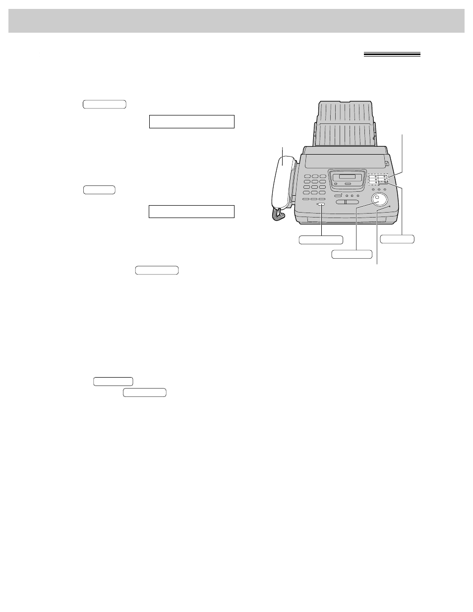 One-touch dial, Making a voice call using one-touch dial | Panasonic KX-FP250 User Manual | Page 36 / 112