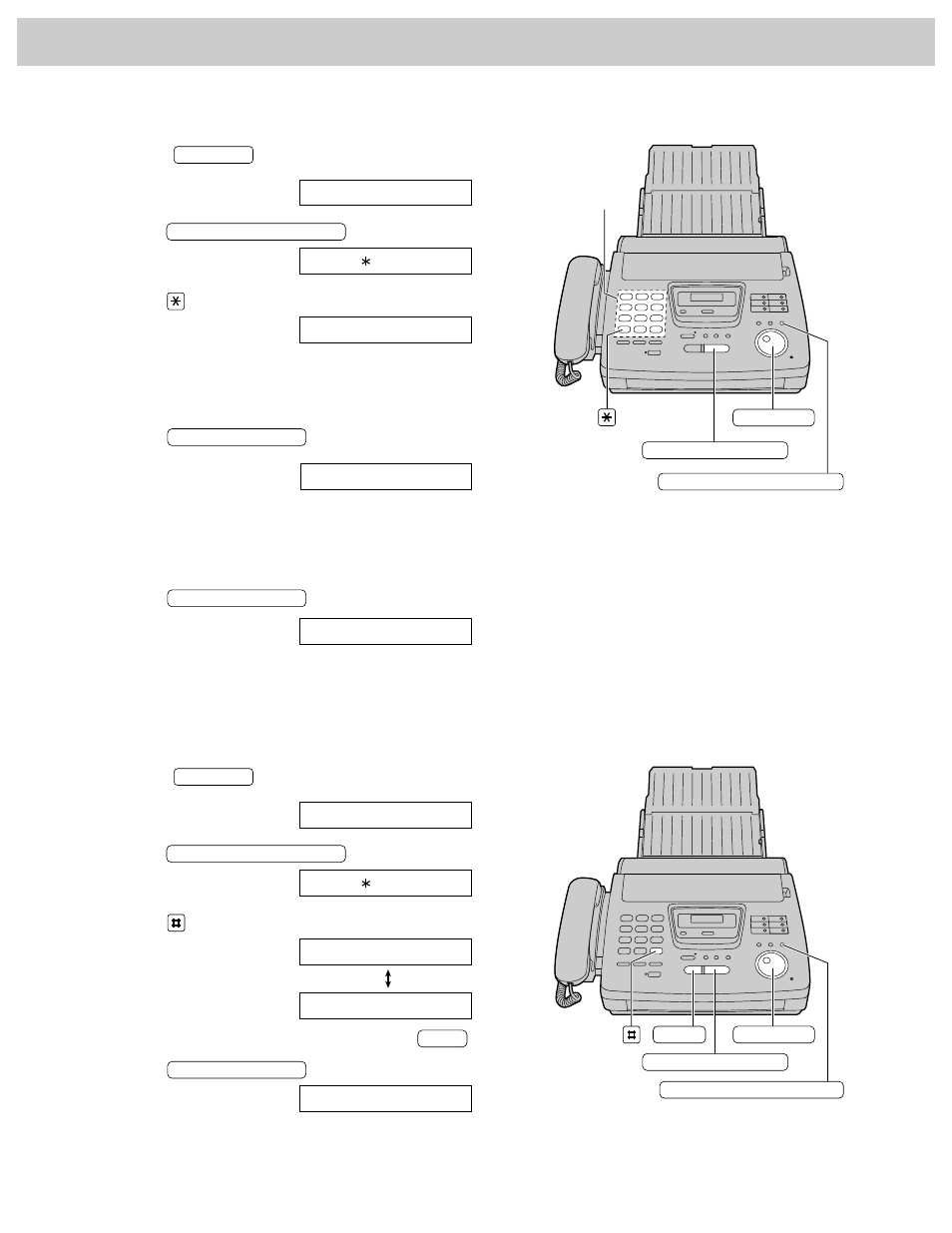 Jog dial, Erasing a stored name and number, Editing a stored name and number | Panasonic KX-FP250 User Manual | Page 38 / 112