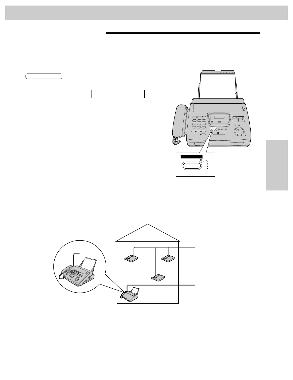 Fax only mode, Receiving faxes, All calls are received as faxes) | Activating the fax only mode | Panasonic KX-FP250 User Manual | Page 59 / 112