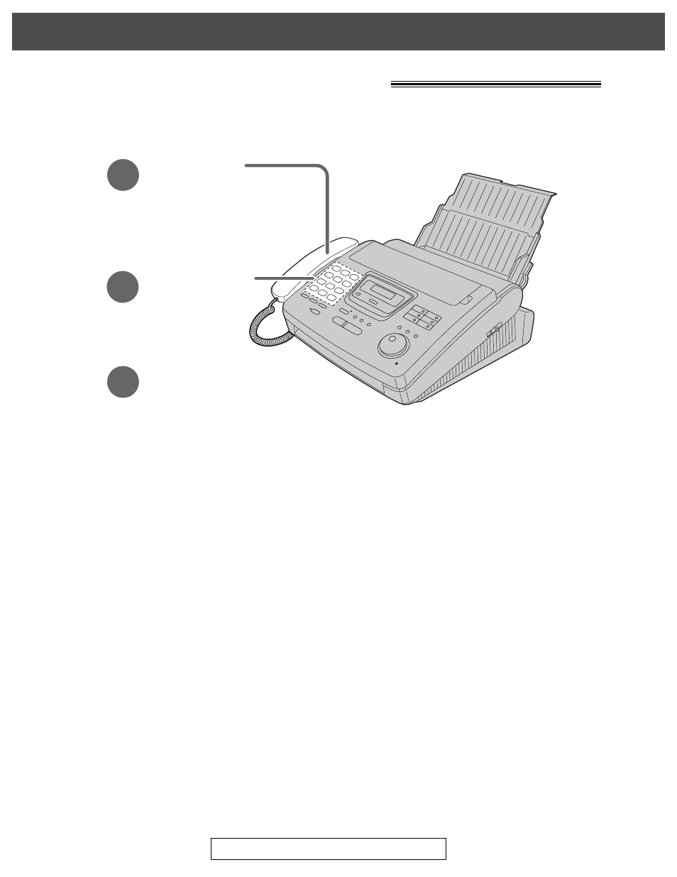 Quick start, Voice call - making/answering 1, Voice call - making | Panasonic KX-FP250 User Manual | Page 7 / 112