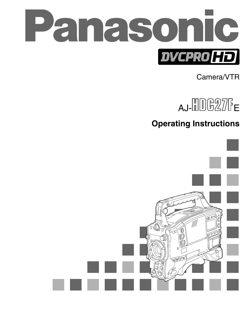 Panasonic AJ-HDC27FE User Manual | 136 pages