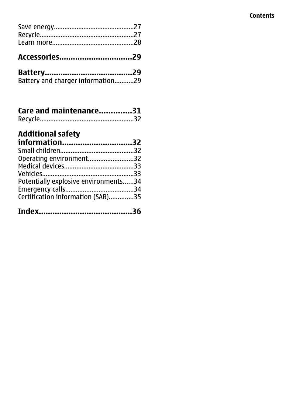 Nokia 2700 Classic User Manual | Page 5 / 37