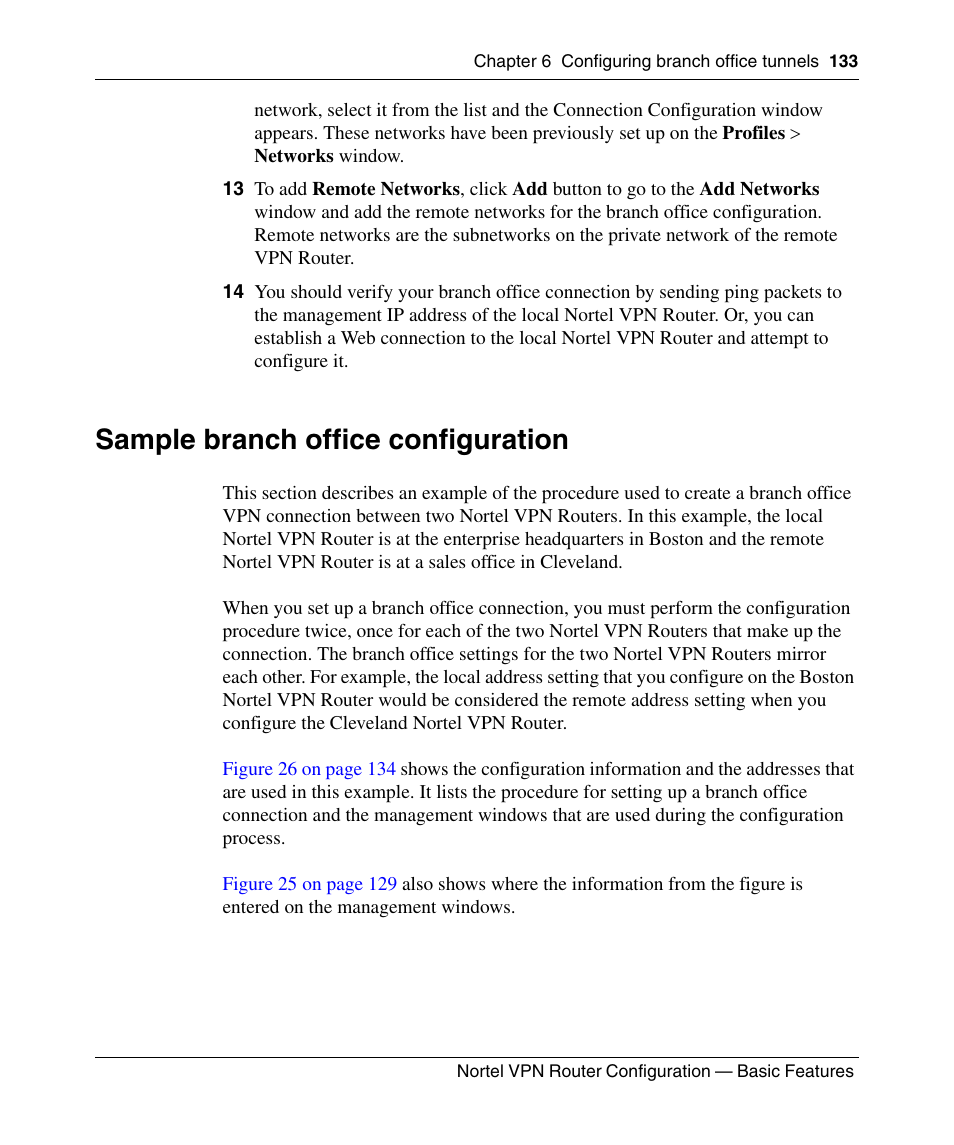 Sample branch office configuration | Panasonic 7 User Manual | Page 133 / 178