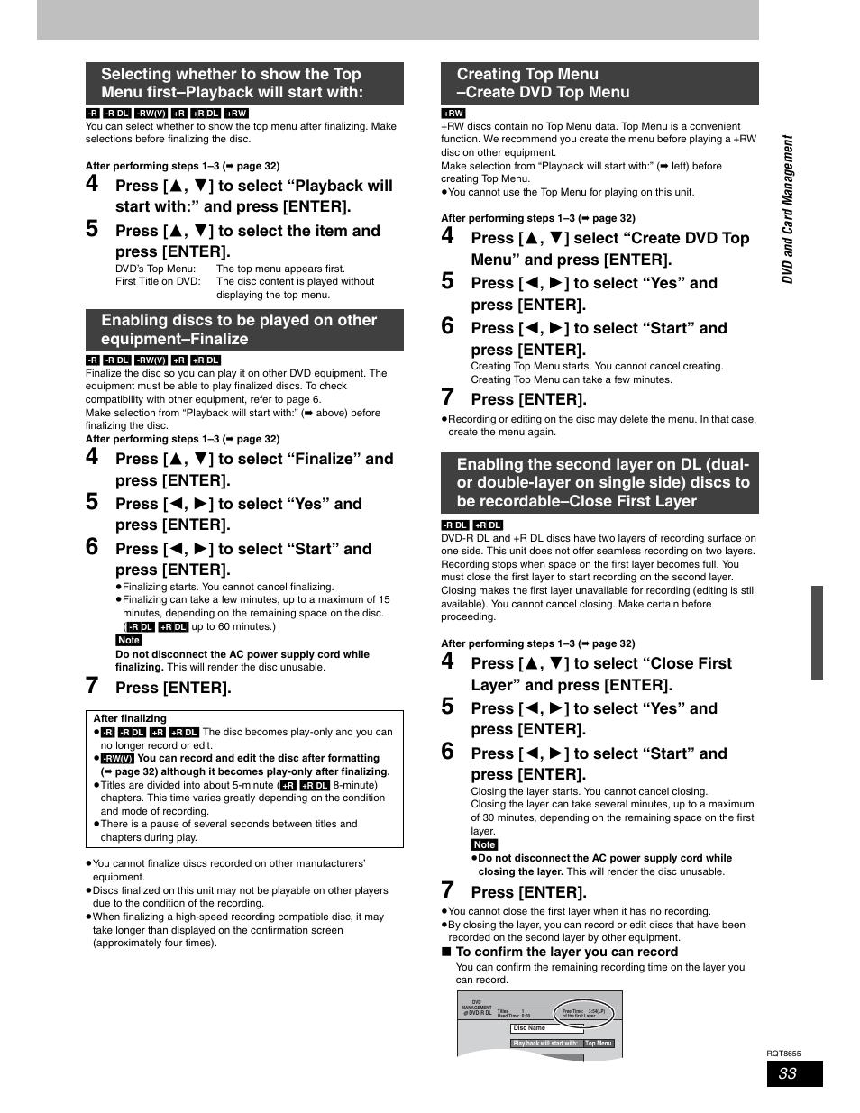 Panasonic SC-RT50 User Manual | Page 33 / 52