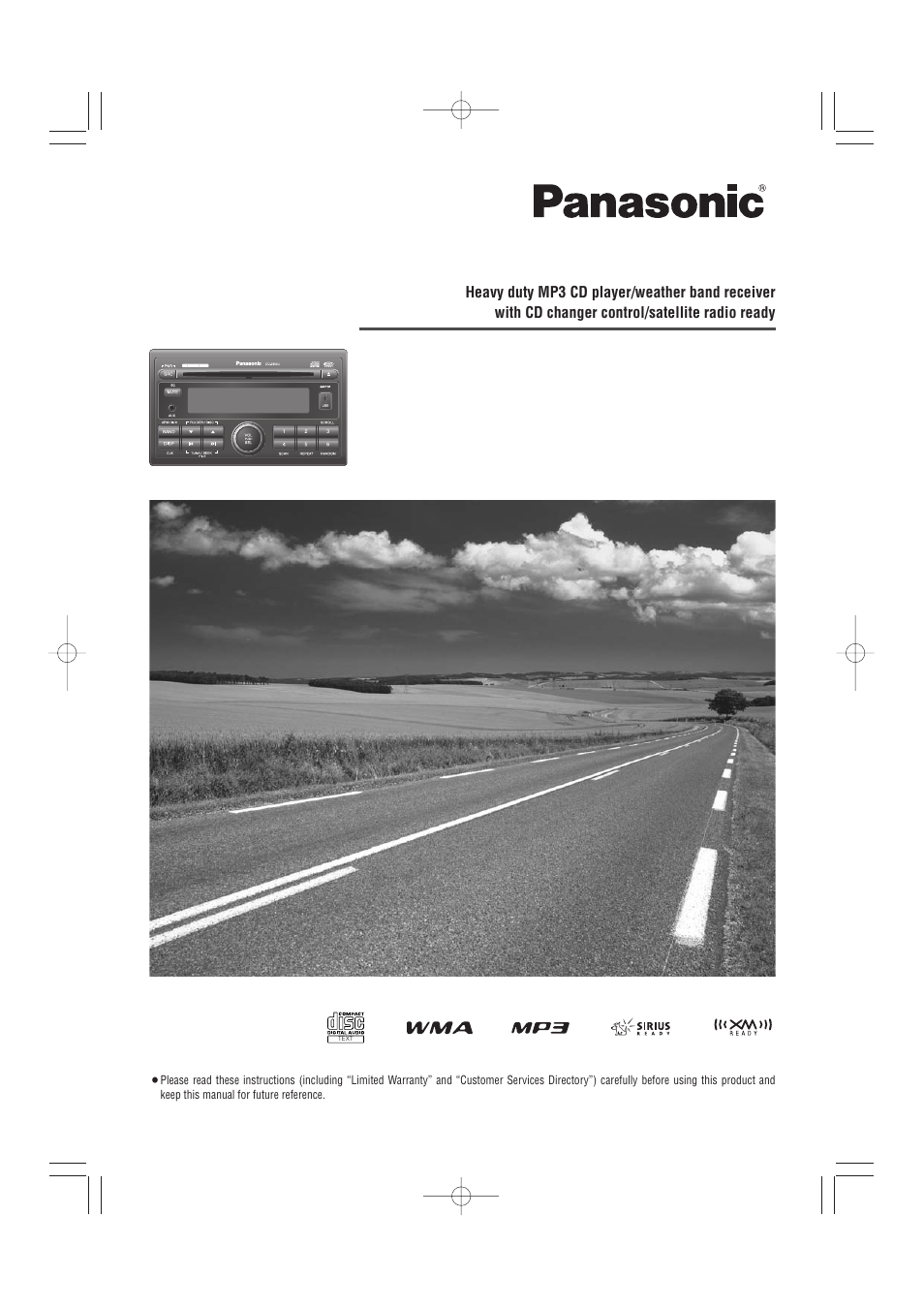 Panasonic CQ-5800U User Manual | 48 pages