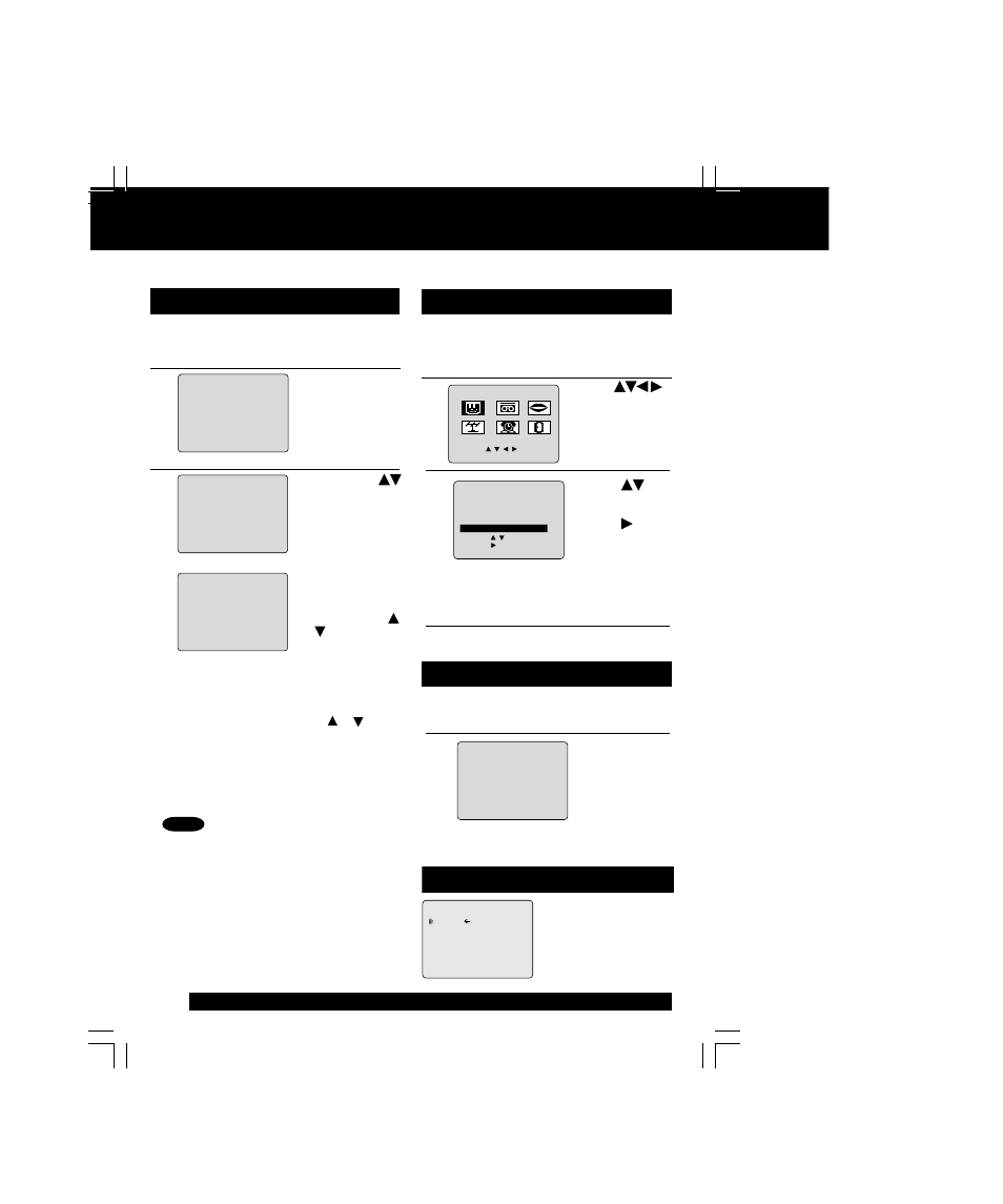 Fm radio | Panasonic PV-C2063A User Manual | Page 20 / 40