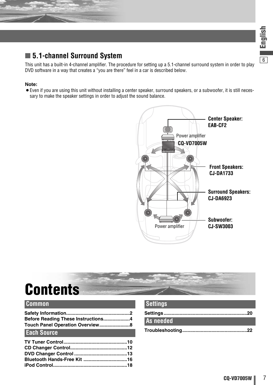 Panasonic CQ-VA7005W User Manual | Page 77 / 94