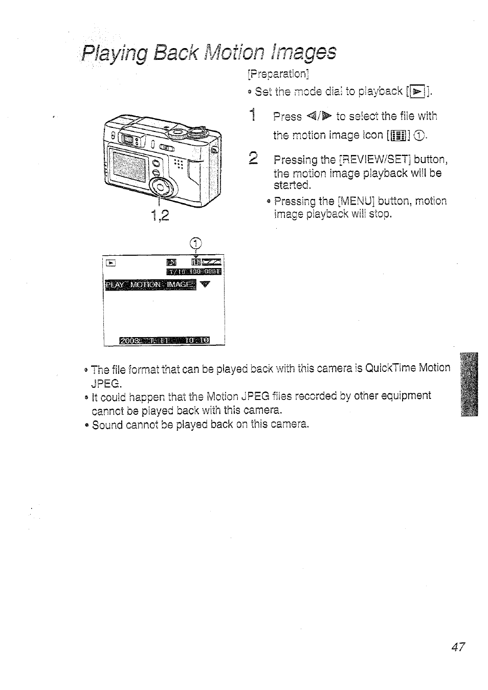 Panasonic DMC-LC20T  EN User Manual | Page 47 / 72