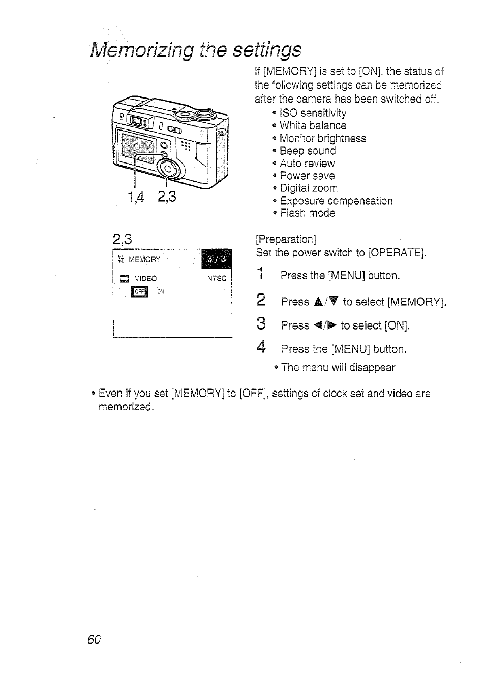 Panasonic DMC-LC20T  EN User Manual | Page 60 / 72