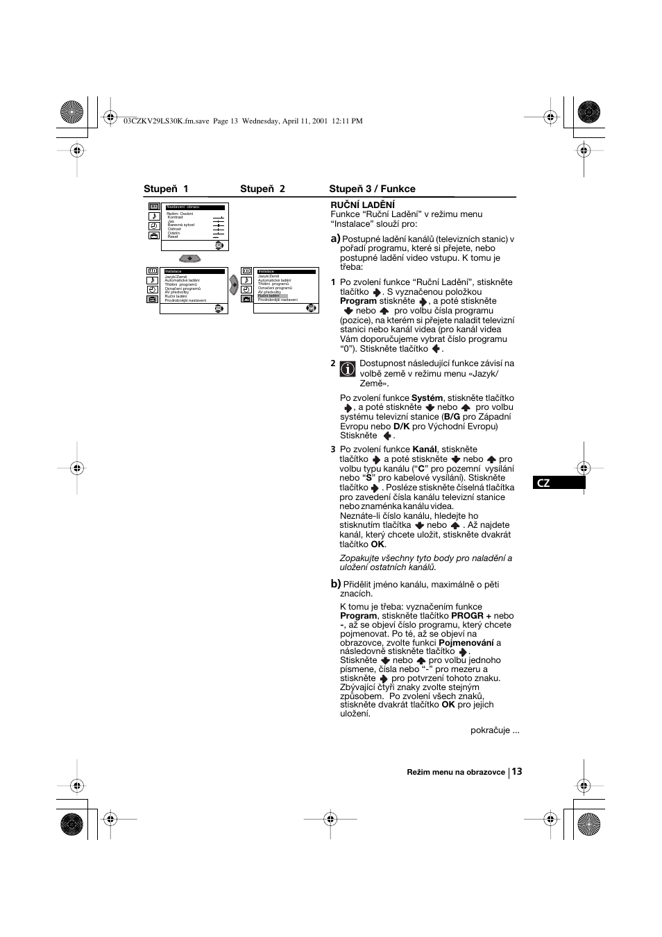 Sony KV-29LS30K User Manual | Page 50 / 116