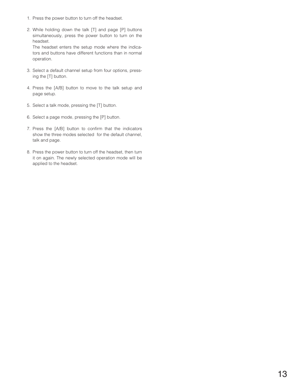 Panasonic WX-CH2050 User Manual | Page 13 / 14